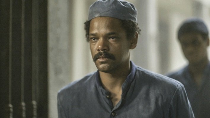 Samuel (Michel Gomes) em Nos Tempos do Imperador
