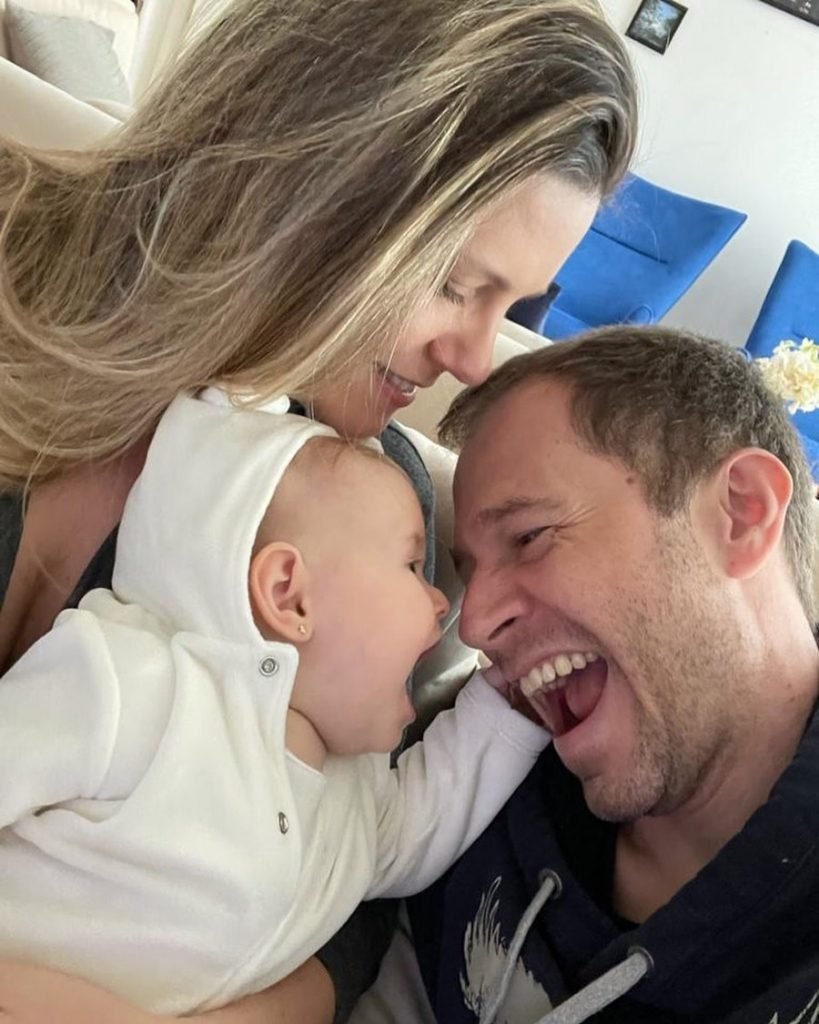 Tiago Leifert, Diana Garbin e Lua