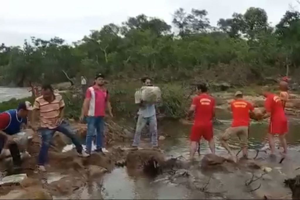 Enchente Cavalcante Chapada dos Veadeiros Chuva Goiás