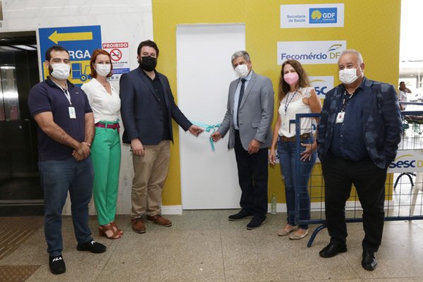Ponto de testagem da rodoviária já está funcionando