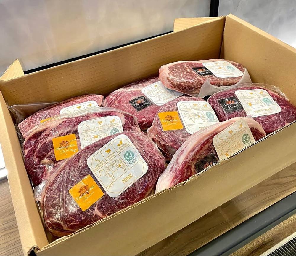 Carne embalada