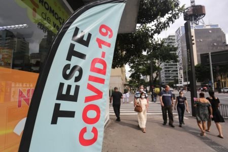 Busca por testes de Covid-19 em São Paulo