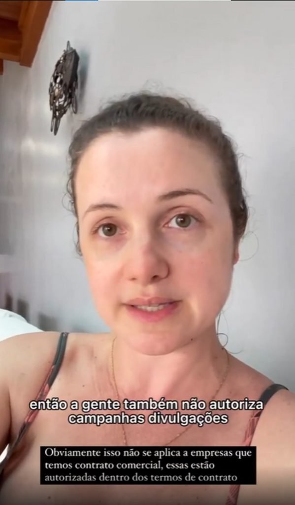Morgana Secco e Alice, do comercial do Itaú