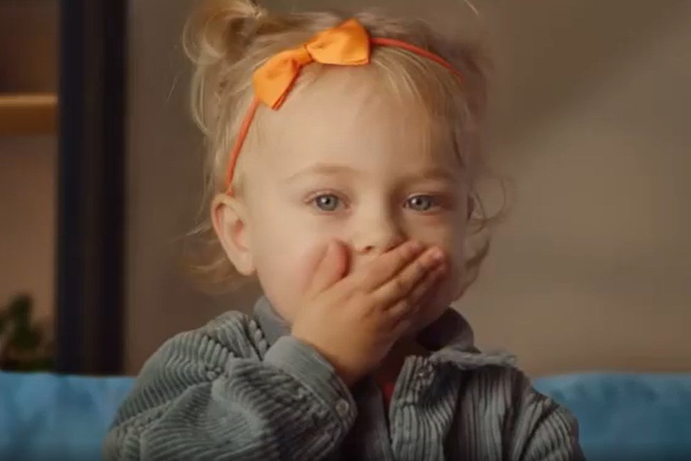 Morgana Secco e Alice, do comercial do Itaú
