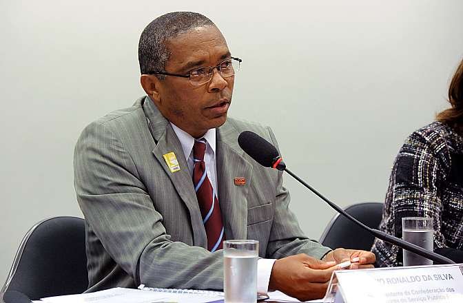 secretário-geral da Confederação Nacional dos Trabalhadores no Serviço Público Federal (Condsef), Sérgio Ronaldo da Silva