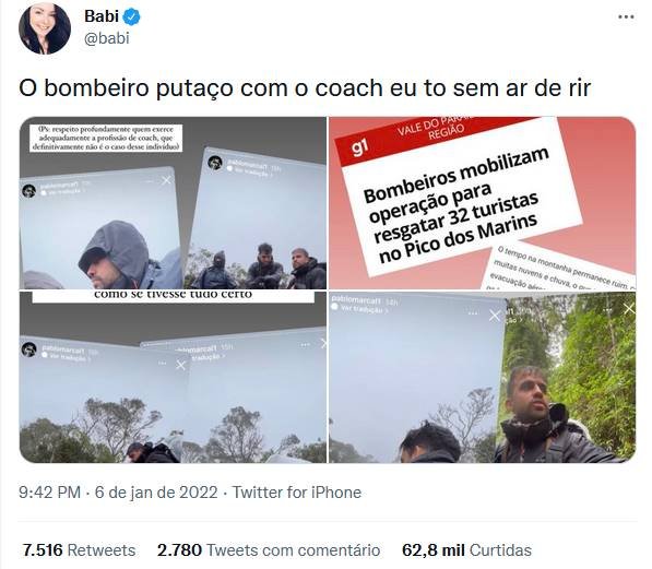 Bombeiros Pico do Marins coach