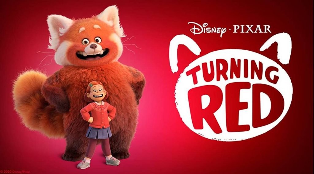 red crescer é uma fera disney pixar