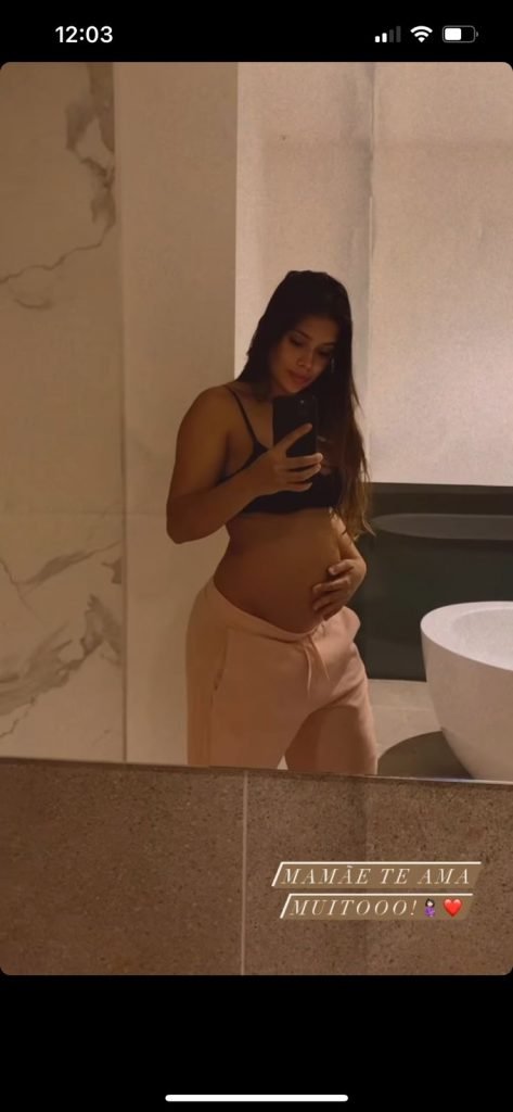 Gabriel Jesus e Raiane Lima