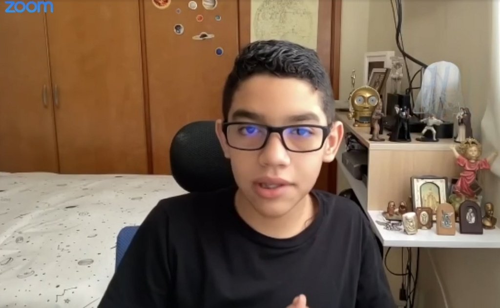 Aos 13 anos, o venezuelano Miguel Rojas acaba de ter a descoberta de um asteroide reconhecida pela Nasa