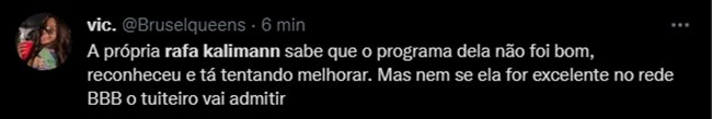 Rafa Kalimann Bate-Papo BBB 1