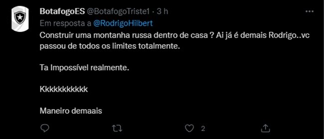Rodrigo Hilbert construi uma montanha-russa em casa
