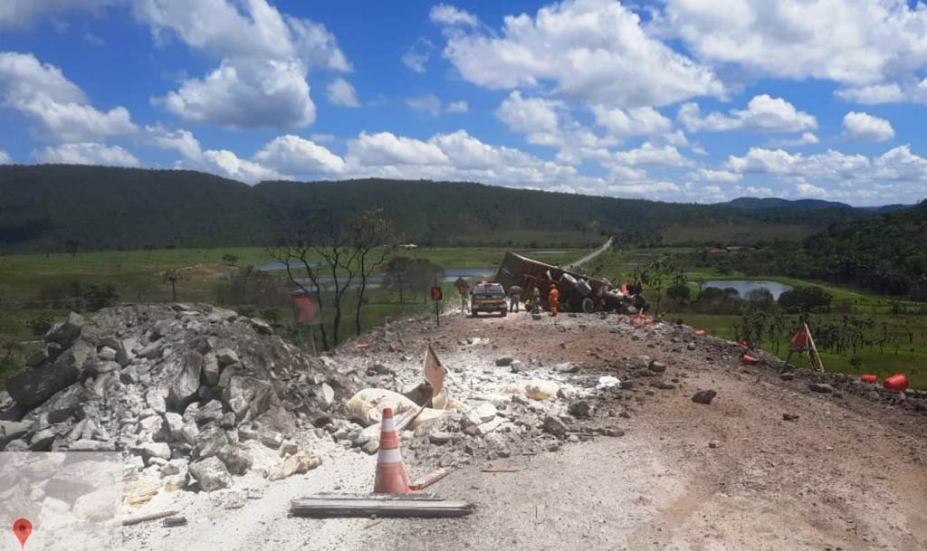goias acidente via chapada