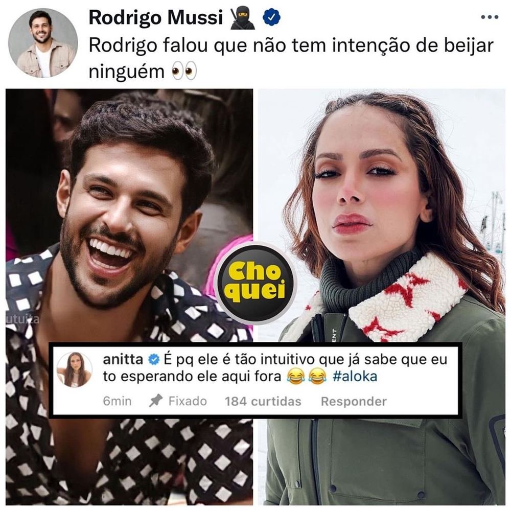 Anitta e Rodrigo Mussi