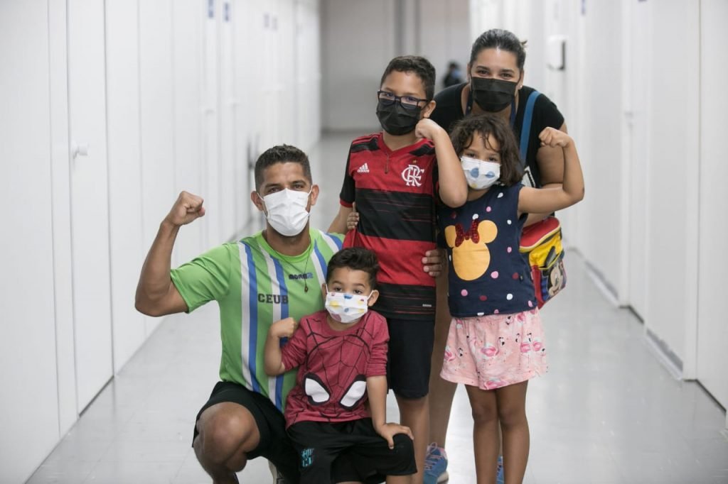 Vacinação de crianças com 6 anos no DF