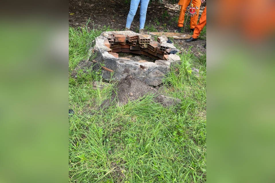 poço e bombeiros