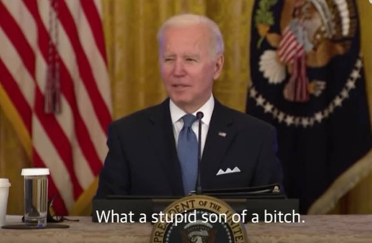 Biden xinga jornalista da Fox News de “filho da puta estúpido”