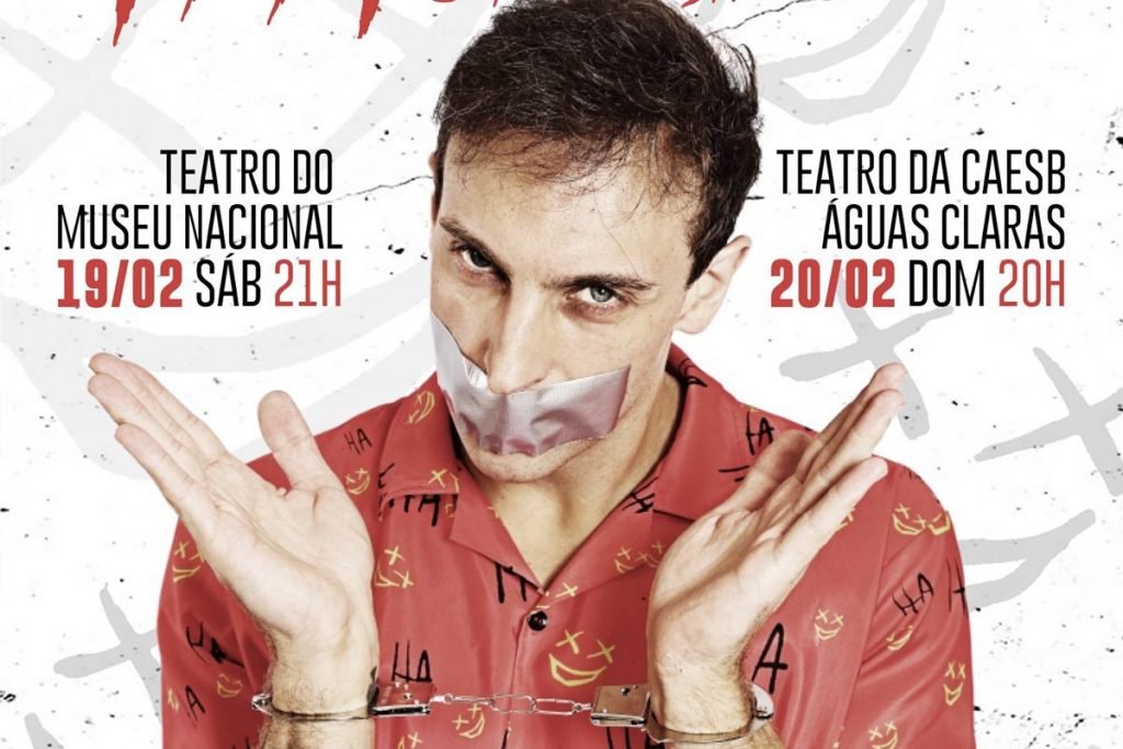 Léo Lins em Brasília
