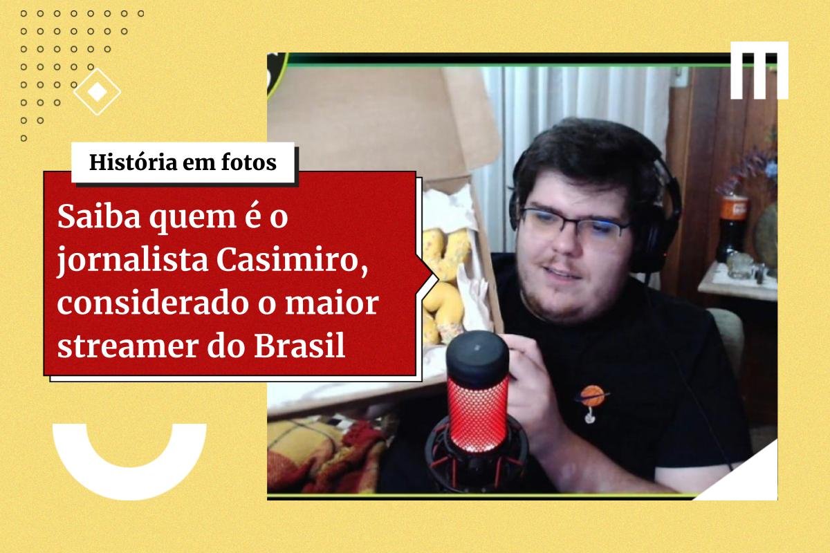 Casimiro bate novo recorde com live mais assistida do  Brasil