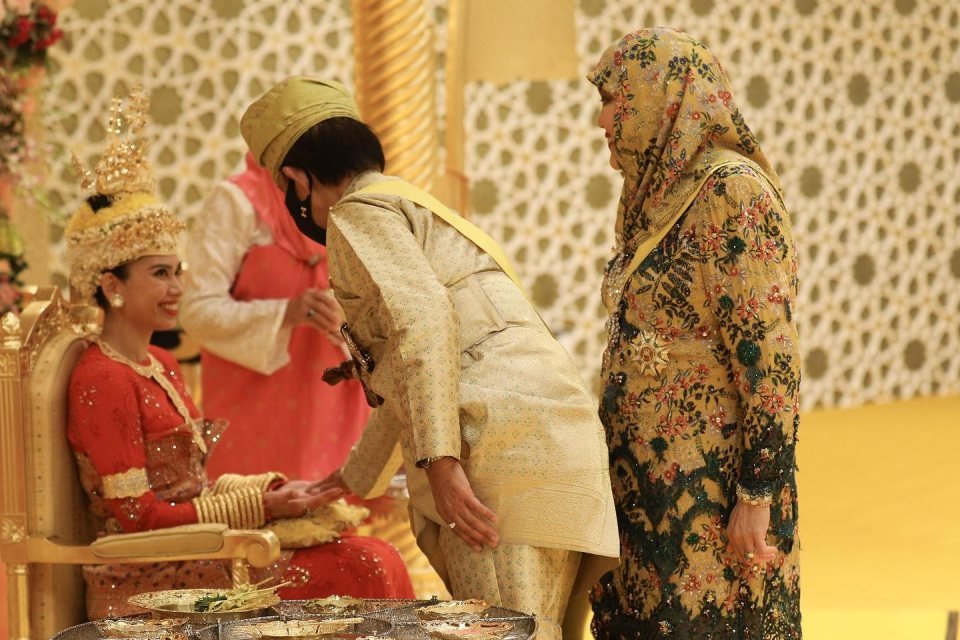 Casamento da princesa Fadzillah Lubabul, filha do sultão de Brunei Hassanal Bolkiah