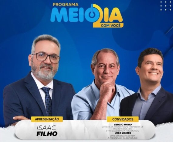 R dio convida Moro para entrevista sem avisar sobre ida de Ciro