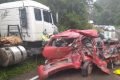 mulher morre acidente carro moto joinville
