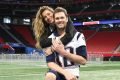 Foto colorida de Gisele Bündchen e Tom Brady - metropoles