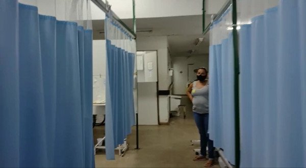 corredor da enfermaria