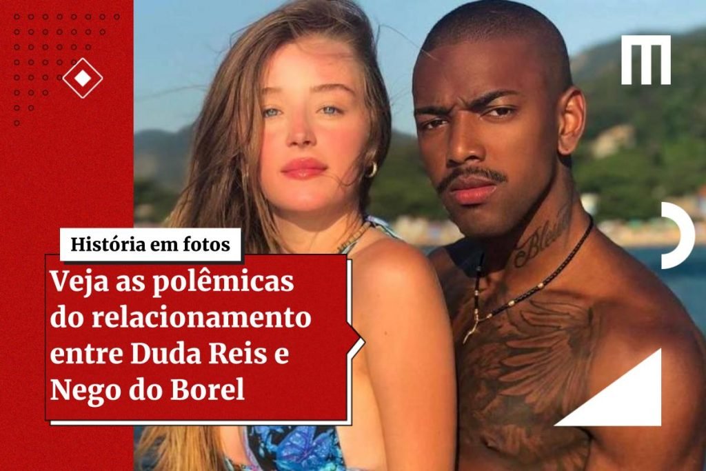 Fotografia colorida de Nego do Borel e Duda Reis
