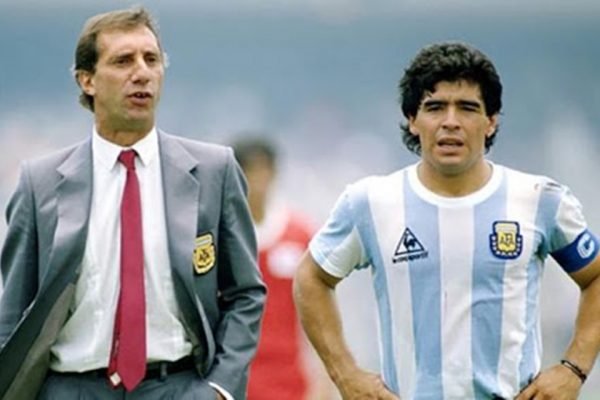 Carlos Salvador Bilardo e Maradona