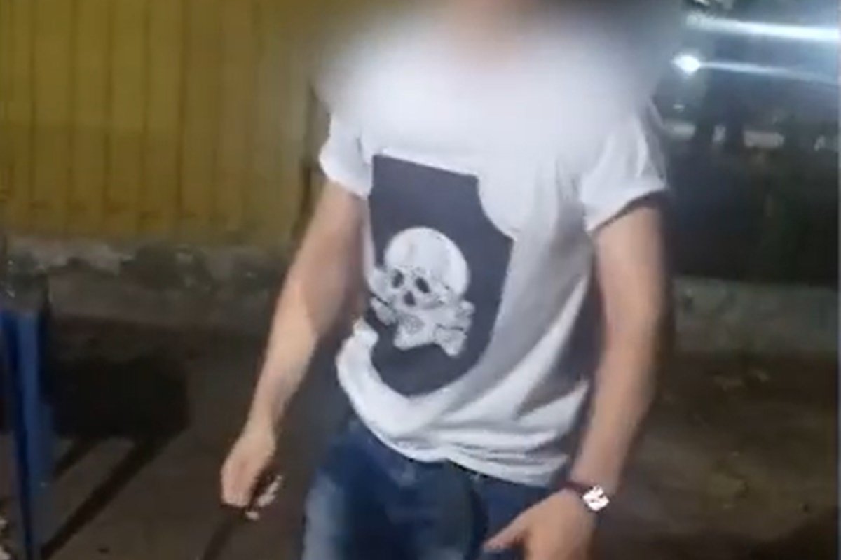 homem com camiseta nazista no piauí