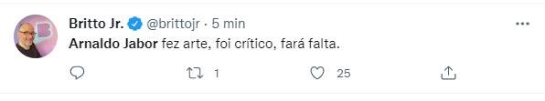 Famosos lamentam morte de Arnaldo Jabor