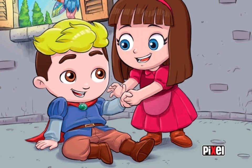 GIOVANNA ALPARONE E LUCCAS NETO TENTANDO DESCOBRIR QUAIS OS DESENHOS!!  #SHORTS 