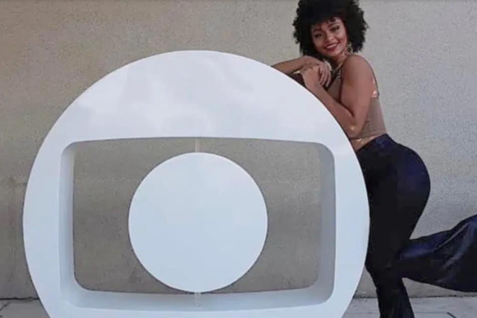 Natália Deodato do BBB22, nos Estúdios da Globo