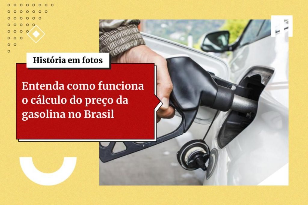 Pessoa abastece carro com gasolina-Metrópoles