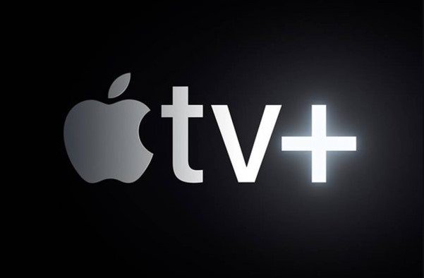 Logotipo de Apple TV+, en blanco sobre fondo negro - Metropoles