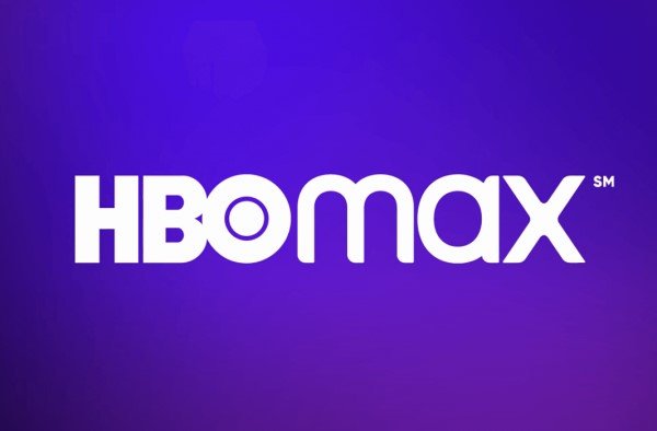 Logo da HBO Max, na cor branca, em cima de um fundo roxo- Metrópoles