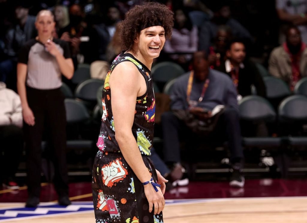 RJ - BASQUETE/NBA/COLETIVA - ESPORTES - O jogador brasileiro Anderson  Varejão, ala/pivô do Cleveland Cavaliers, durante coletiva de imprensa  organizada pela NBA antes do jogo entre Miami Heat e Cleveland Cavaliers,  válido