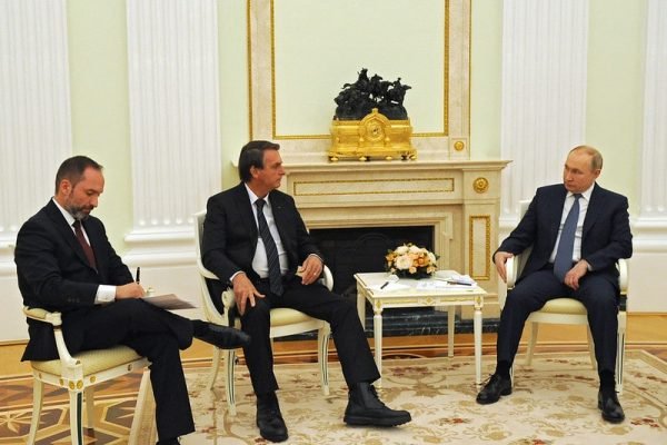 Chefe do cerimonial da Presidência, diplomata Marcos Sperandio acompanhou o presidente Jair Bolsonaro durante encontro com presidente russo, Vladimir Putin