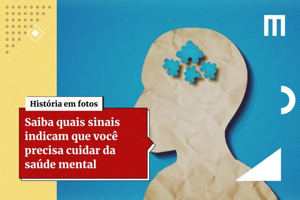 thumb-poster-3x2-39 Ilustração colorida de cabeça humana com peças de quebra-cabeça em azul-Metrópoles