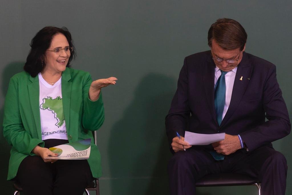 Em evento no Planalto do projeto 