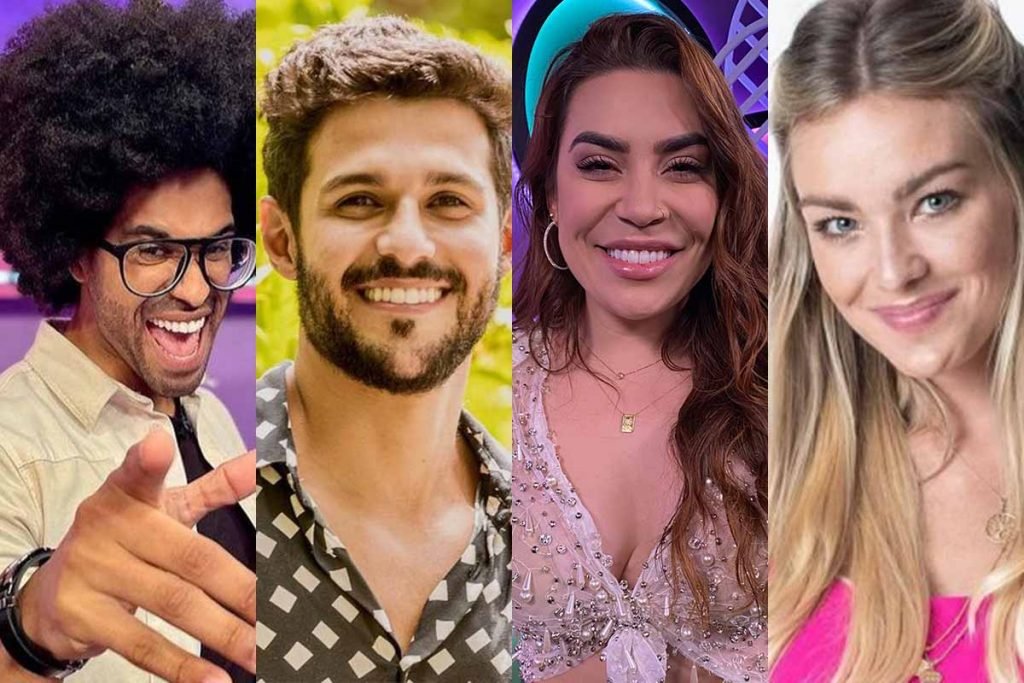 Luciano Estevam, Rodrigo Mussi, Naiara Azevedo e Bárbara Heck: os primeiros eliminados do BBB22