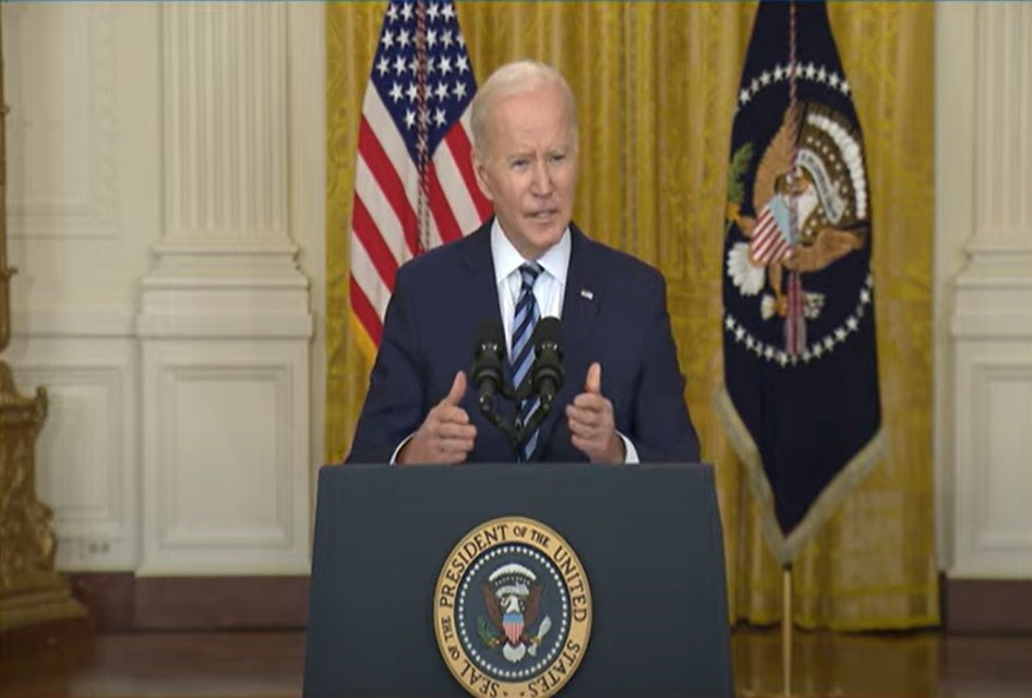 Biden insinua que Putin quer nova União Soviética