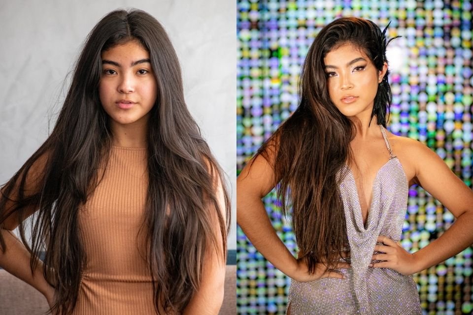 antes e depois da make