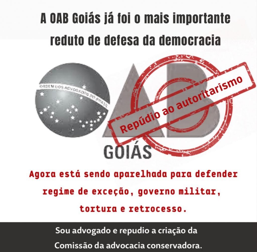 goias comissao advocacia conservadora