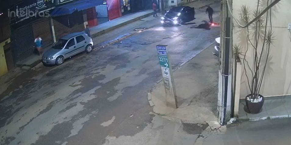 Imagens de câmera de segurança