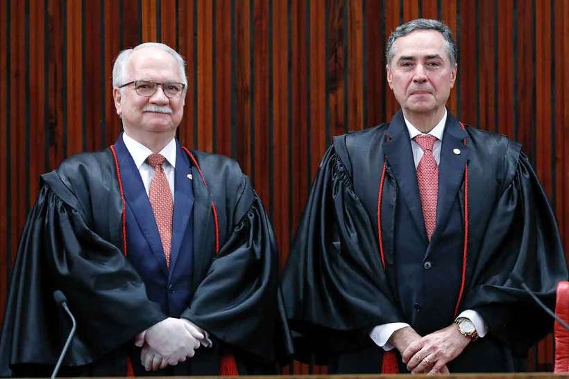 Edson Fachin e Luis Roberto Barroso