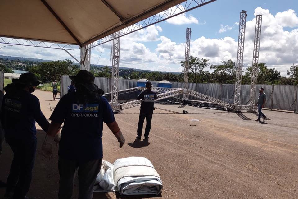 Operação de desmonte