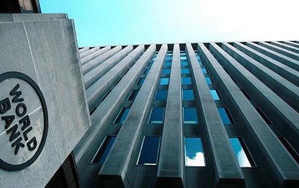 Imagem da faixada do Banco Mundial, localizado em Washington, nos Estados Unidos - Metrópoles