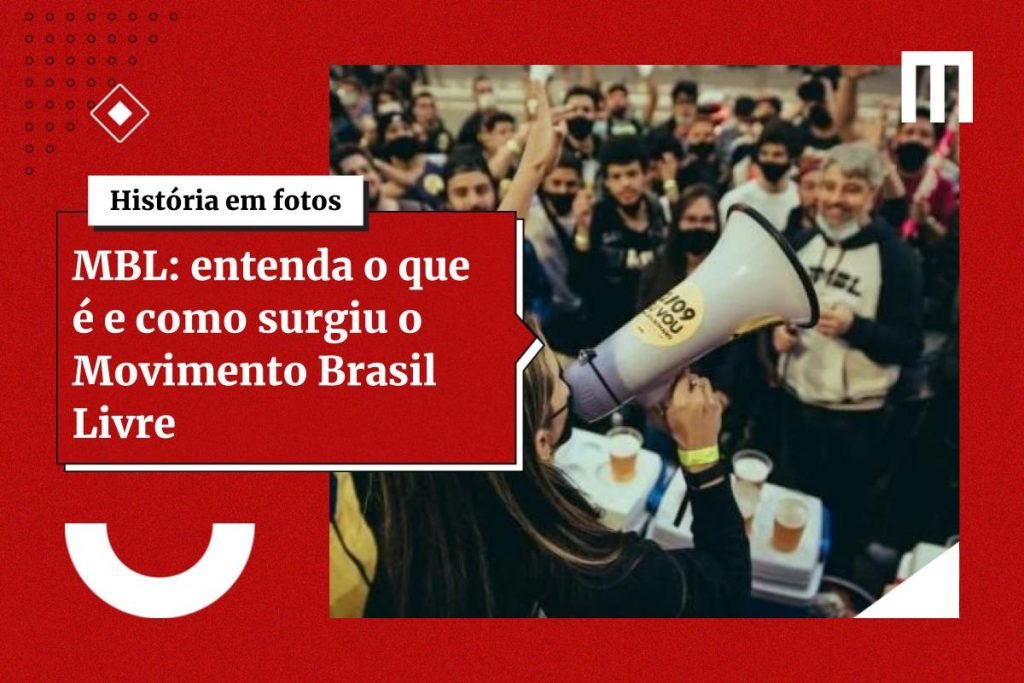 Manifestação de jovens brasileiros