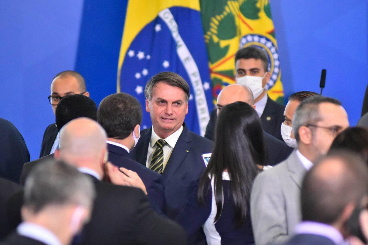 Coletiva de imprensa sobre Coronavirus presidente e ministros